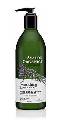 Avalon Organics - Loción Para Manos Y Cuerpo