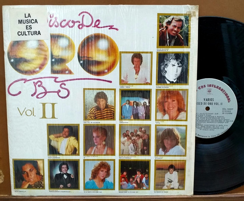 Varios - El Disco De Oro Cbs - Lp Made Usa 1982 Abba Raphael