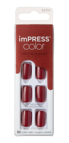 Uñas Autoadhesivas Kiss Impress Color Express Yourself