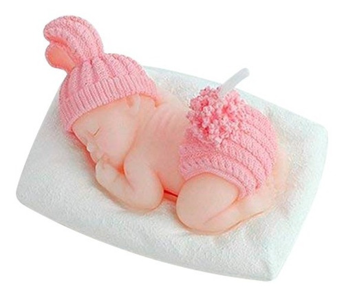Imagen 5 de 9 de Vela Souvenir De Bebe Comunion Bautismo Nacimiento Baby