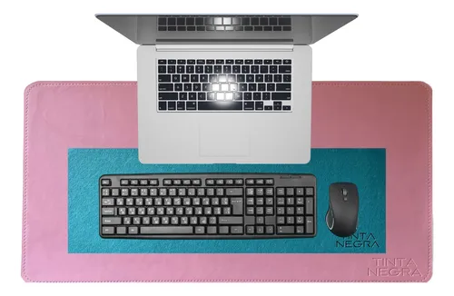 Kit Escritorio Deskpad En Ecocuero Y Pad De Teclado Mouse