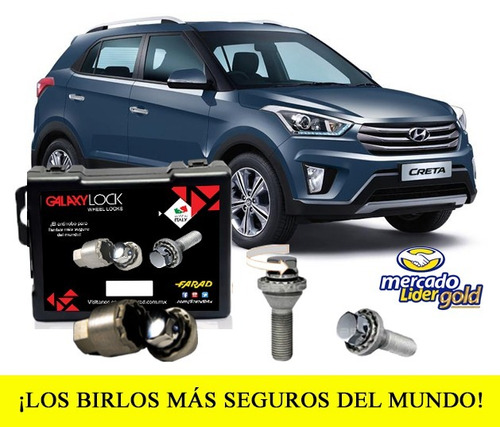 Birlos Seguridad Galaxylock Hyundai Creta Limited Garantia
