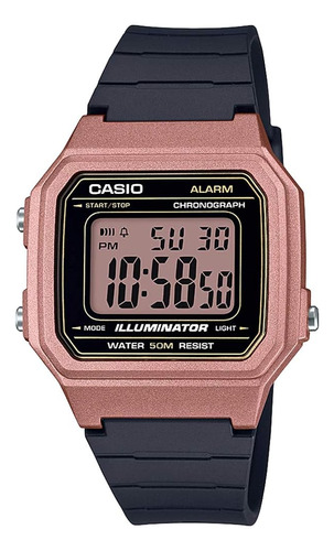 Casio W-217hm-5a Niños Reloj Para Hombre Alarma De Cronómetr