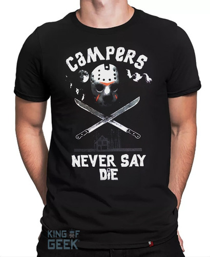 Camiseta Jason Vorhees Sexta Feira13 Filme Terror Camisageek