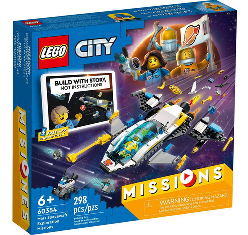 Lego City Missoes Exploratorias Espaconave Marte 60354 298pc