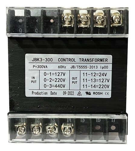 300va Transformador Ent 127.220.440/sal 24.127.220v