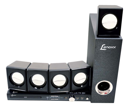 Home Theater Lenoxx HT-723 preto 110V/220V