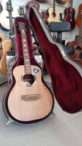 Violão Elétrico Tandler Luthier Maciço Com Pré Fishman Case (Usado)
