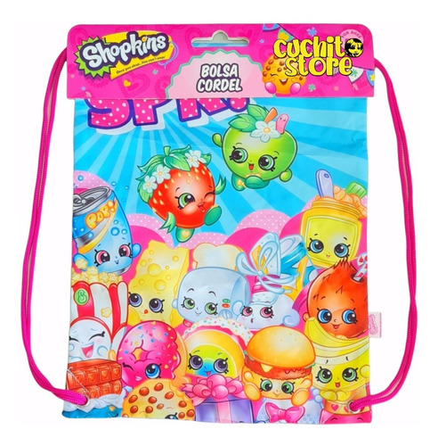 Morral Jardin Niñas Bolsa Cordel Spk Shopkins