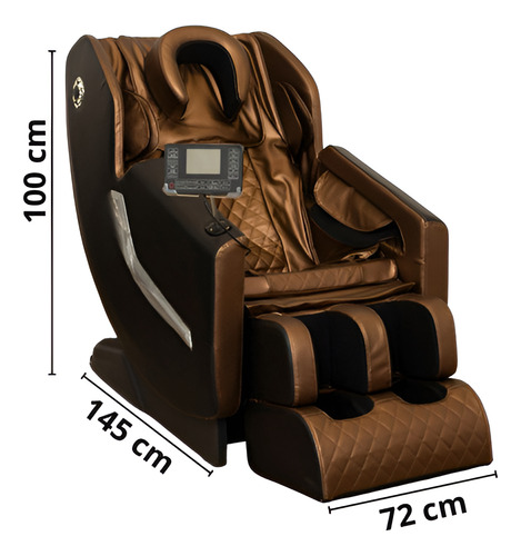 Poltrona De Massagem Tech Bluetooth Gravidade Zero Bivolt