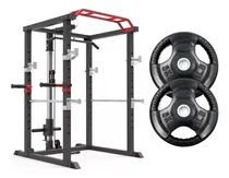 Comprar Power Rack Sentadillas Dominadas Pull-ups Jaula De Potencia.