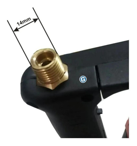 Lanza Completa Hidrolavadora Pistola Universal Lusqtoff Je