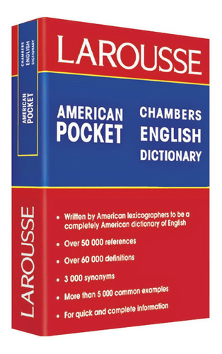 Libro American Pocket Chamber's English Dictionary