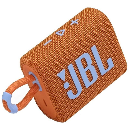Parlante Portátil Bluetooth Jbl Go 3 Naranja 1 Año Gtía
