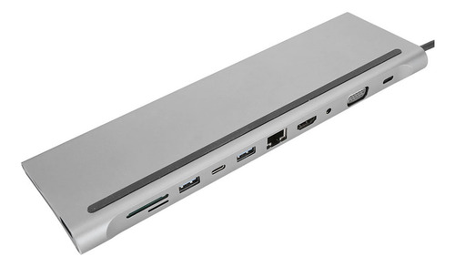 Base De Expansión Usb 3 A Lector De Tarjetas 11 En 1 Tipo C