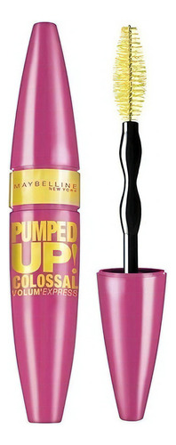 Máscara De Pestañas Maybelline Pumped Up Colossal Color Negro