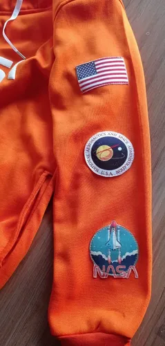 Orange nasa jacket forever 21 sale
