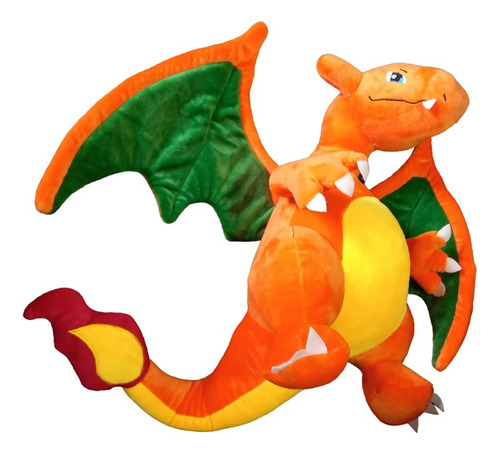 Peluche Charizard Charmander Pokemon 40cm X 52cm Suave