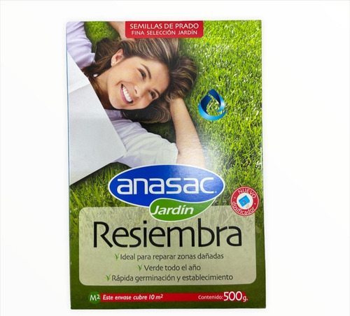 Semillas Pasto Mezcla Resiembra 500 Gr - Anasac  