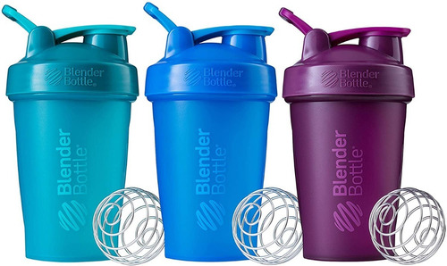 Imagen 2 de 6 de Vaso Shaker Batidor De Proteína Blender Botlle Classic 600ml