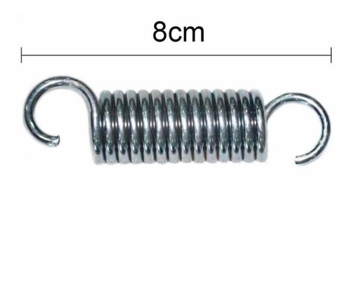 224 Molas Para Jump Profissional Com 8 Cm Feita Em Aço