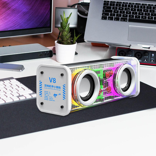 Altavoz Inalámbrico Portátil Estéreo Fácil De Operar 10w