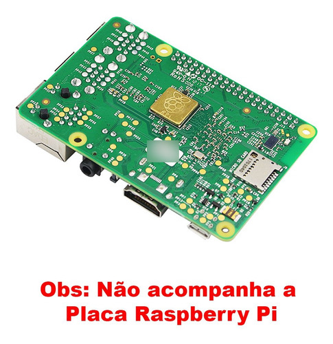 Kit Mini Cooler + 3 Dissipadores 30 X 30 Mm Raspberry Pi Nfe