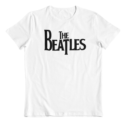 Polera - Dtf -  Beatles Logo John Lennon