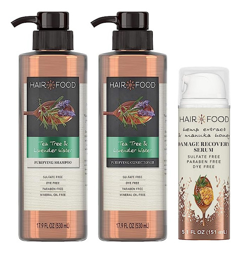 Hair Food Sulfate Free Purifying Shampoo & Conditioner With