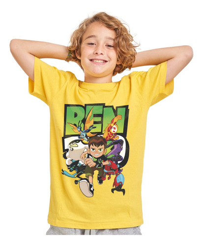 Camiseta Remera Ben 10 Diferentes Colores Y Varios Diseños