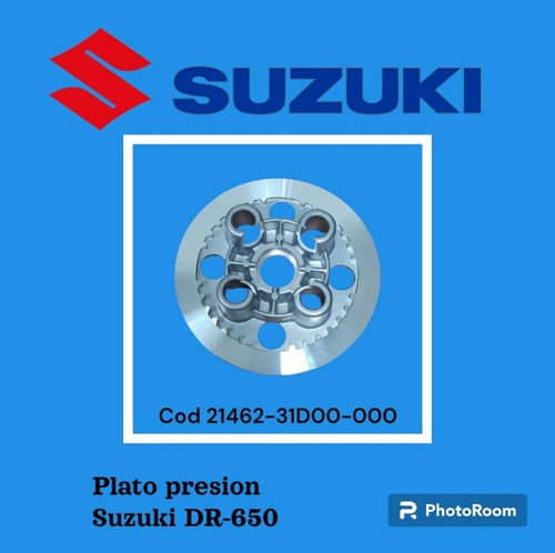 Plato Presion Suzuki Dr-650 