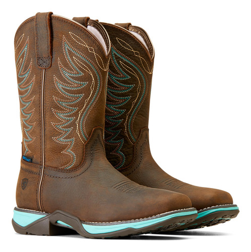 Bota Mujer Ariat Himno H2o Drk Roast