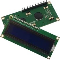 Comprar 10 X Display Tela Lcd 16x2 1602 Backlight Azul Com Pino Sold