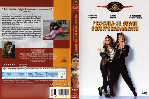 Dvd Lacrado Procura-se Susan Desesperadamente Madonna