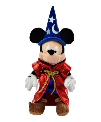 Mickey Mousse Mago De Peluche Original