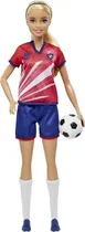 Comprar Barbie Futbolista Soccer Fashion Cola De Caballo Rubia