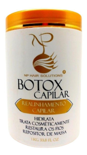 Botox Capilar Np Hair Solutions 0% Formol 1kg