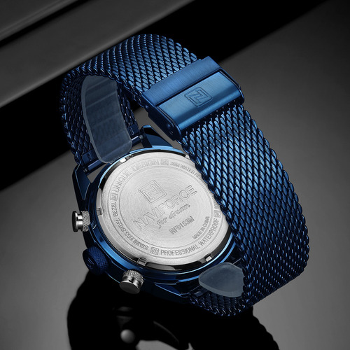 Imagen 6 de 6 de Naviforce 9153 Reloj De Cuarzo Para Hombre Calendario De