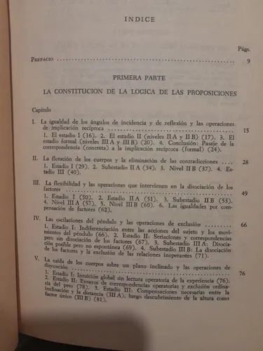 De La Logica Del Niño A La Logica Del Adolescente B Inhelder (Usado)