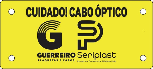 Plaquetas De Identificaçao De Fibra Optica