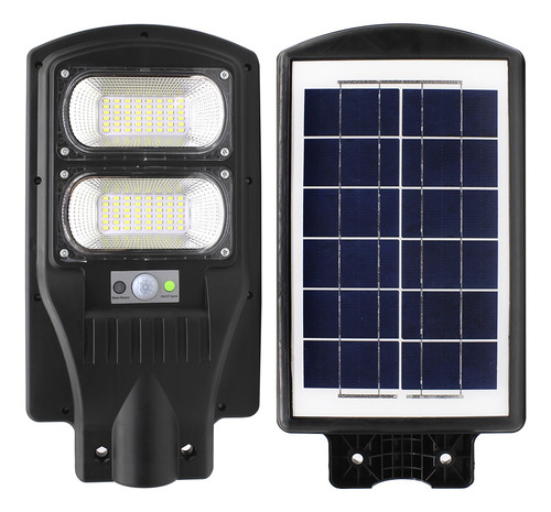 Luminária Pública Solar 100w Poste Rua Com Sensor Led Frio