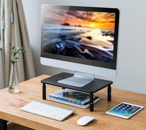 Soporte Para Monitor De Computadora Para Computadora Negro