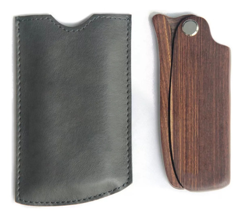 X Peine Plegable De Madera For Barba Uso Diario Con Bálsamos