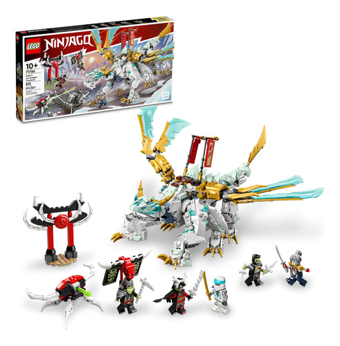 Dragón De Hielo Lego Ninjago Zanes 71786, Dragón 2 En 1