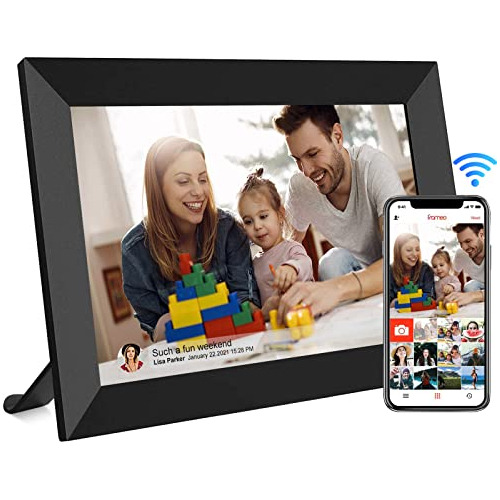 Frameo Wifi Digital Photo Frame 10.1 Inch Hd Ips Lcd Touch S