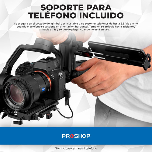 Estabilizador Gimbal Zhiyun Weebill S Pro Pack Transmisor !!