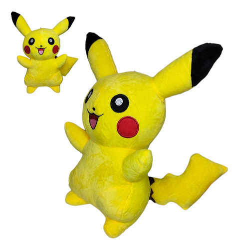 Peluche Pokemon Pikachu Grande 36cm Extra Relleno Importado 