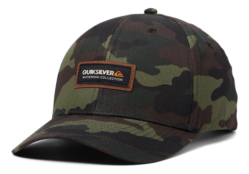 Quiksilver Bar Manager Trucker Woodland Camo Talla Única