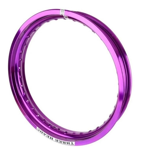 Aro Three Heads Roxo 215x18 Titan Xr 200 Factor Ybr Xtz 125