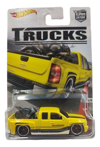 Hot Wheels Car Culture Chevy Silverado Real Riders Trucks